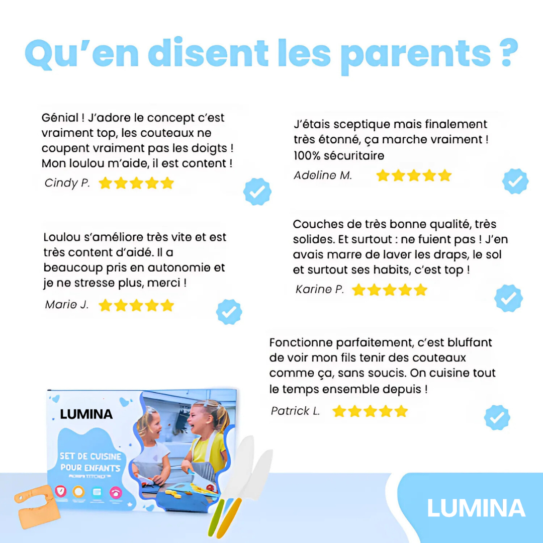 MonPetitChef™️ - Kit de cuisine pour enfants